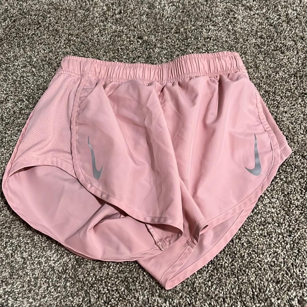 Light pink Nike shorts